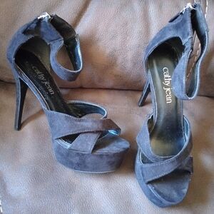 Cathy Jean Black Women's Heels